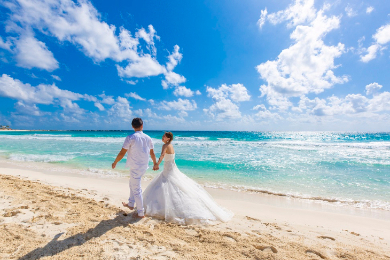 【日本人カメラマンがご案内】ハネムーナーにもおすすめ★カジュアルフォトプラン　カリブ海の絶景ビーチで思い出写真を残そう！