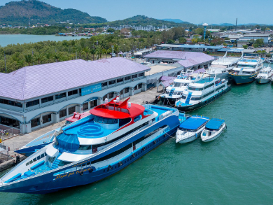 【空港送迎】　ラサダ港→プーケット空港