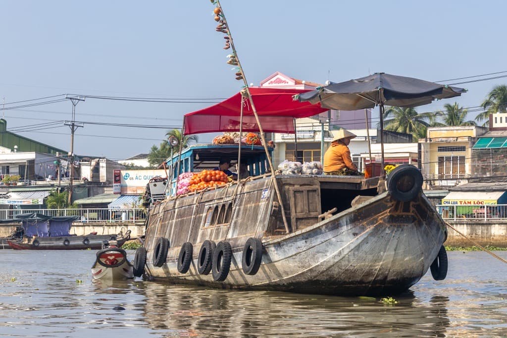 カントー日帰り<br>カイラン水上マーケットツアー<br>~ベトナム最大の水上マーケットを目指して~<br>(ホーチミン発日帰り/日本語ガイド)