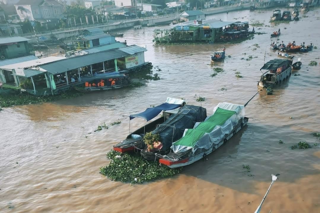 カントー1泊2日<br>カイラン水上マーケットツアー<br>~ベトナム最大の水上マーケットを目指して~<br>(日本語ガイド/宿泊付)